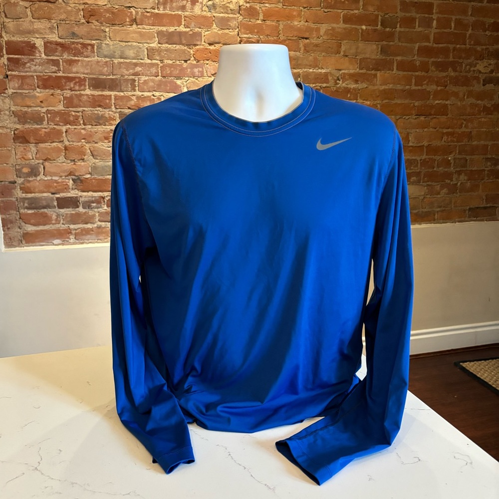 Nike Pro Combat Dri-Fit Athletic Long Sleeve Shirt